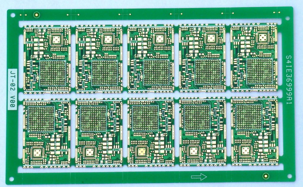 Multilayer Pcb with Half Hole