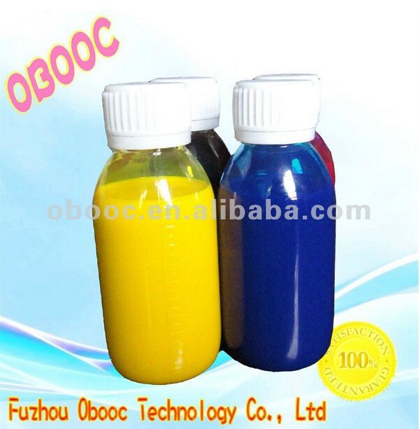 2014 New DTG Textile ink pigment ink for E-pson R1800, 1900, 4880,7880,9880 digital textile printing