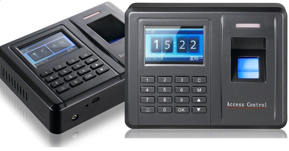 Biometric Fingerprint Time Clock Attendance System Recorder and Door Access Control