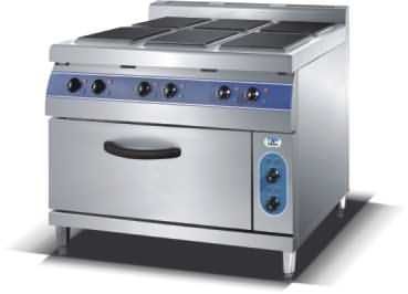 Electric cooking range