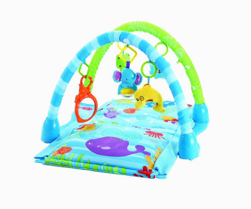 Baby Play Musical game mat gym with light D075