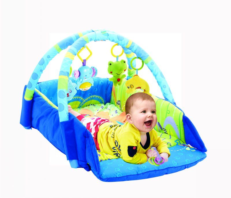 Baby Play Musical game mat gym with light D079