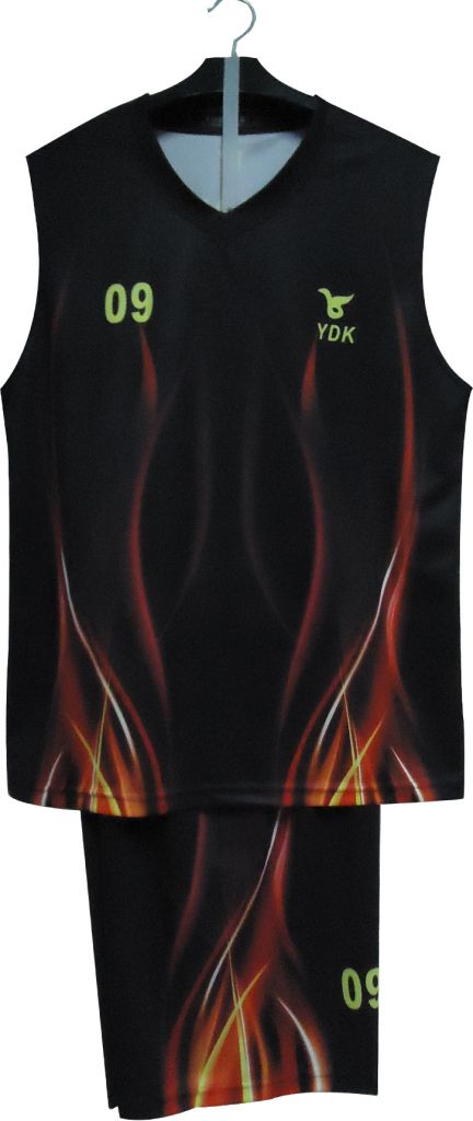 basketball wear with sublimation