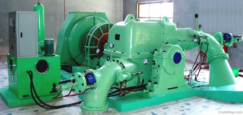 High Efficiency Water Turbine/ Inclined-jet Turbine for Hydroelectric