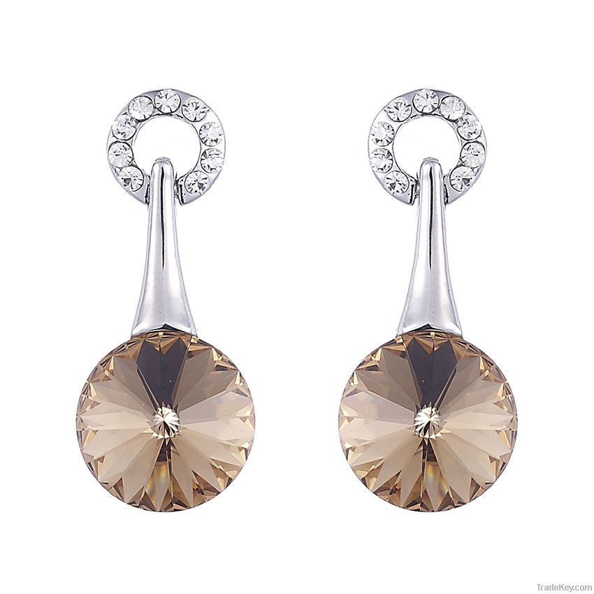 2014 Good Designs Rhinestone Earrings High Quality Jewelry