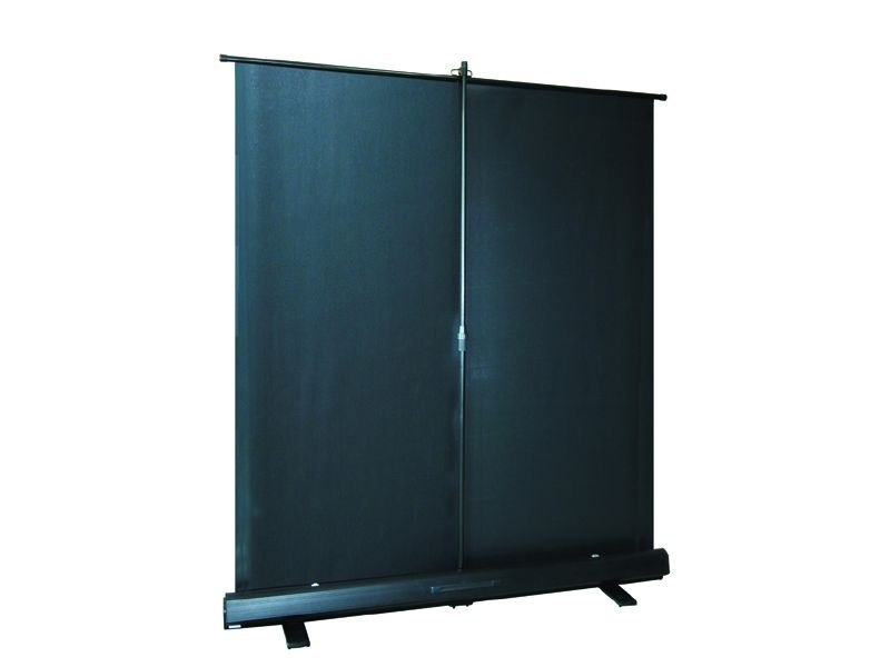 Black Portable Movie Floor Projection Screen