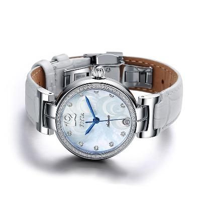 Fiyta 2013 new women's fashion watches-Luxury Brand high quality mechanical white female wristwatch