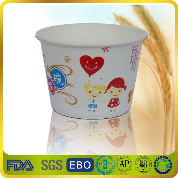 custom printed ice cream paper cup