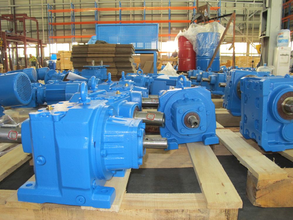 CR& C helical gearbox, helical gear reducer