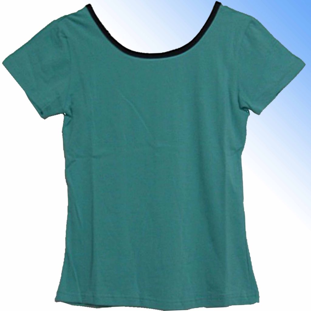 cotton/spandex ladies' t-shirt