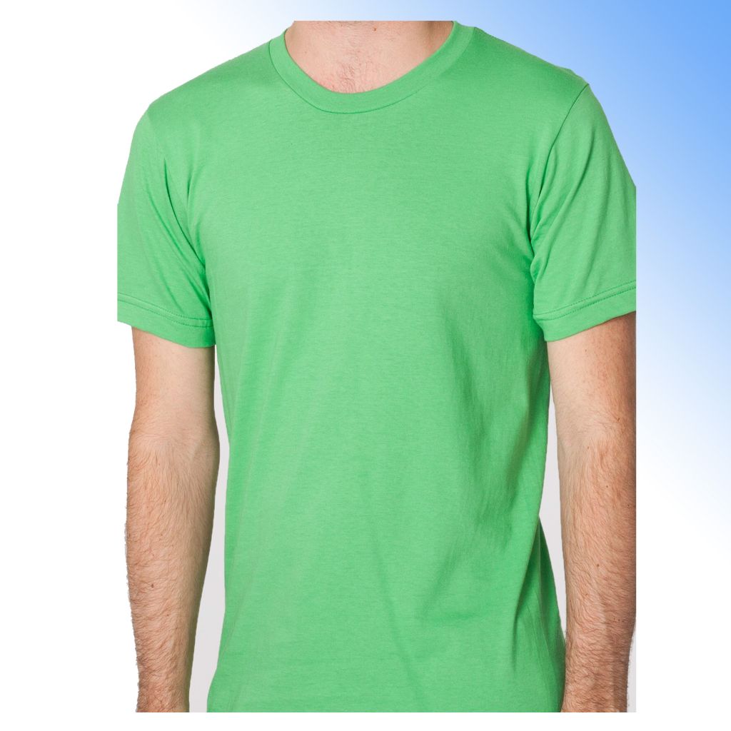 100% cotton blank men's t-shirt with round-neck