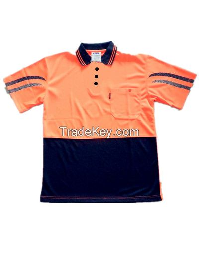 dri fit wholesale hivis shirts in men's polo printing t shirt