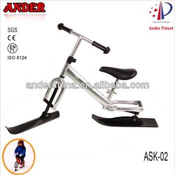 2 In 1 Multifunction Baby Ski Bike With Helmet Snow Bike(accept Oem Service)