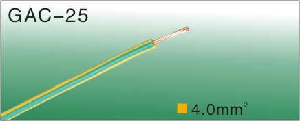 electrical wire-BV Y/G