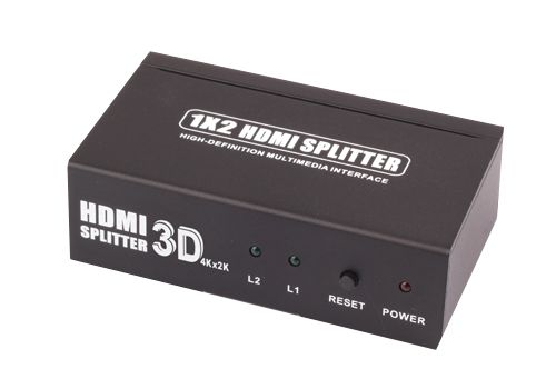 1*2 HDMI Splitter Support 4K*2K  with 3D