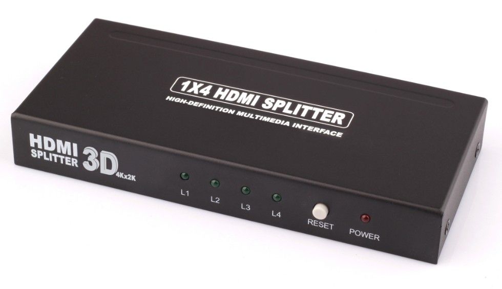 1*4 HDMI Splitter Support 4K*2K  with 3D