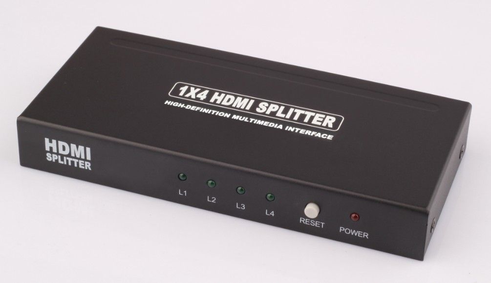 1*4 HDMI Splitter Support 1080p  with 3D