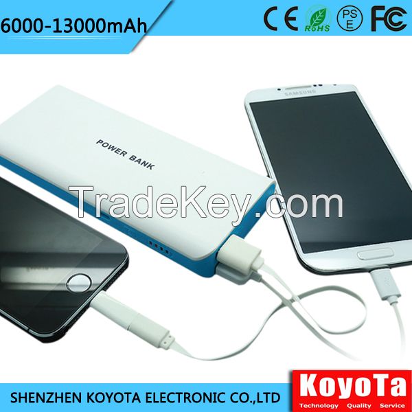 Koyota high quality power bank charger 10000mah MP501