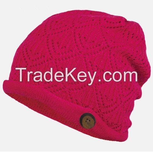 Trendy Winter Warm Women Stretch Knit Slouchy Beanie