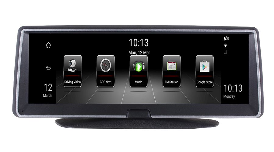 8inch Android 4G car GPS navigation+DVR+Rear View Camera