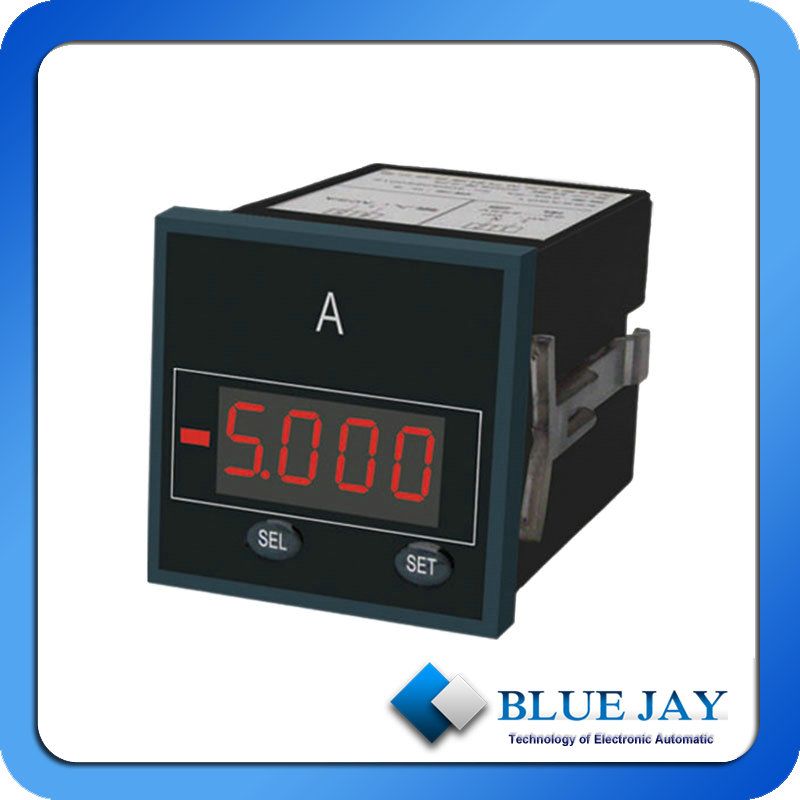 Panel Meter LED Display Digital Single-phase Current Meter Ampere Meter With RS485