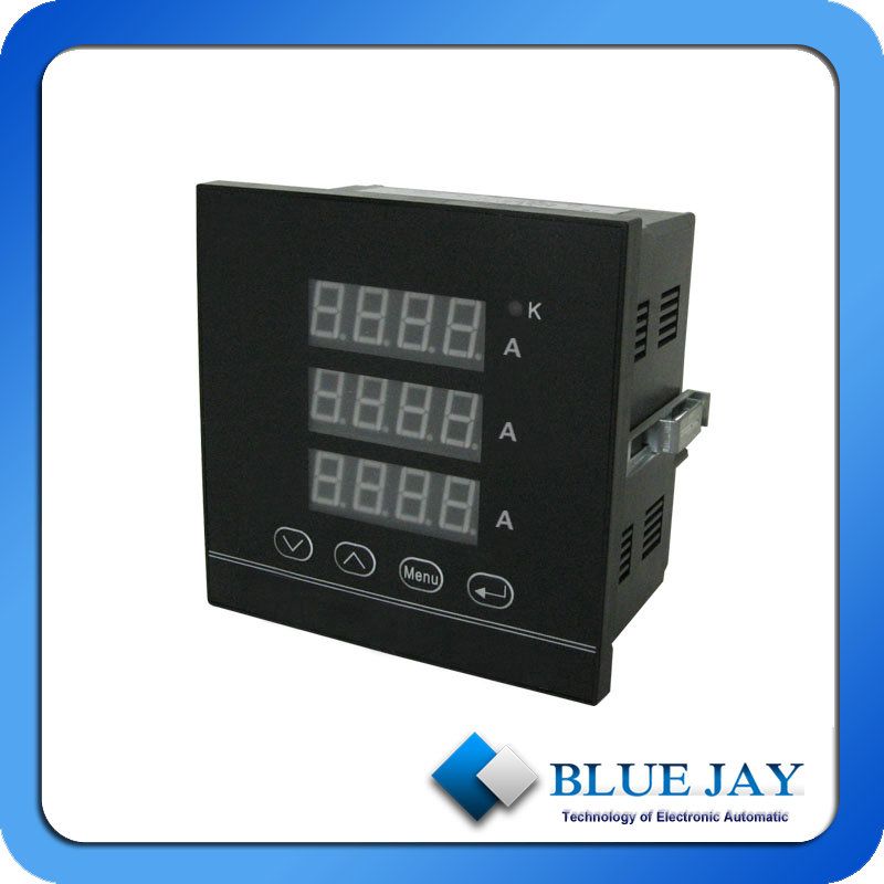 BJ192I Ampere Meter Digital Three-phase Current Meter With CE proved