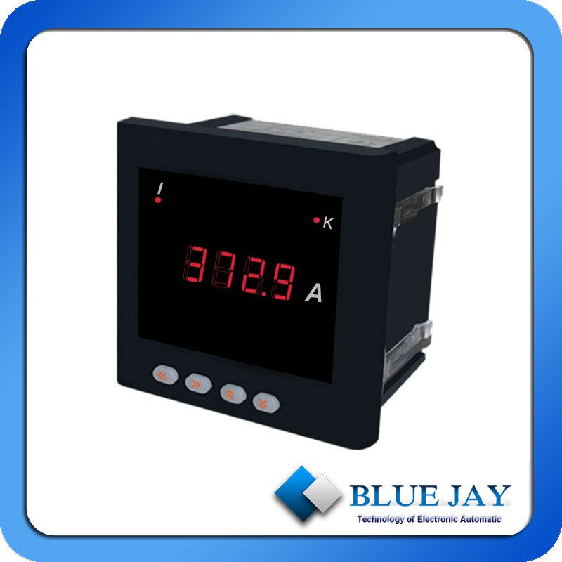 Panel Meter LED Display Digital Single-phase Current Meter Ampere Meter With RS485