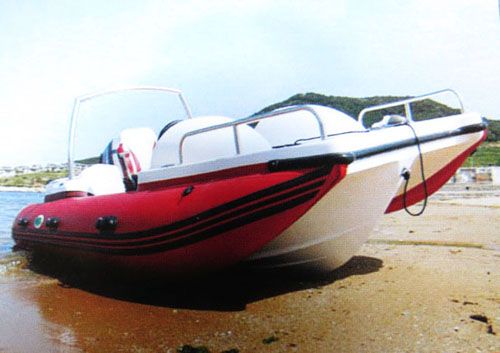 Fiberglass inflatable boat