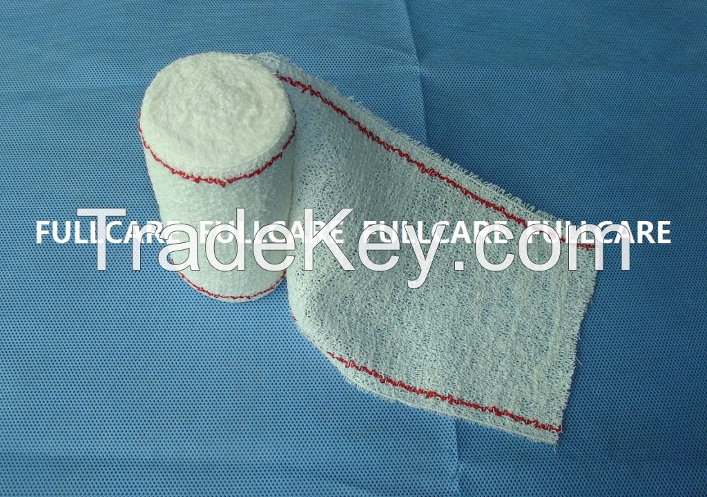 Crepe Bandage with red lines