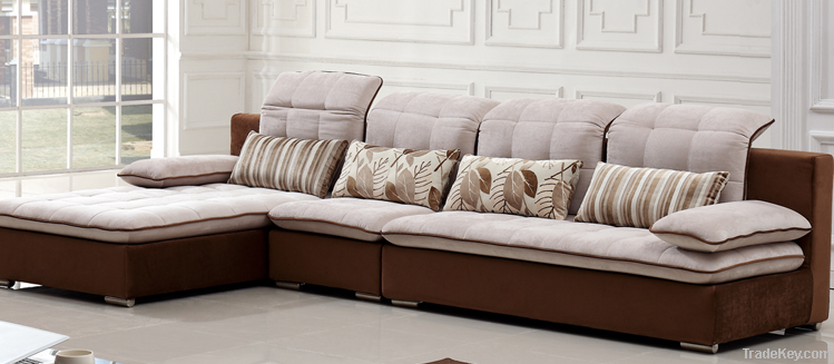 fabric sofa corner