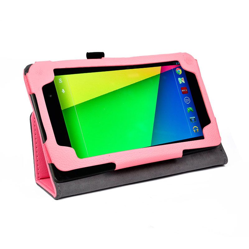 Wholesale Pure Color Two Fold Holder Case Cover - Aulola