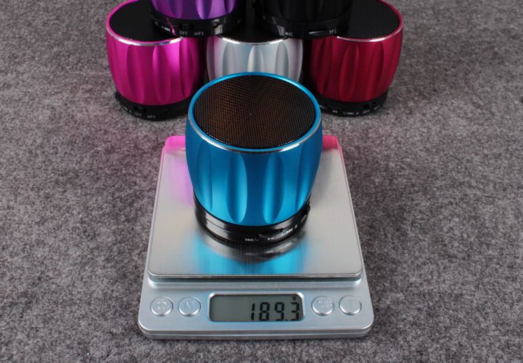 Metal Bluetooth Mini Speaker S12 for Bluetooth Function Mobile Phone