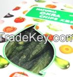 Natural Okra Chips WITH HALAL Certification