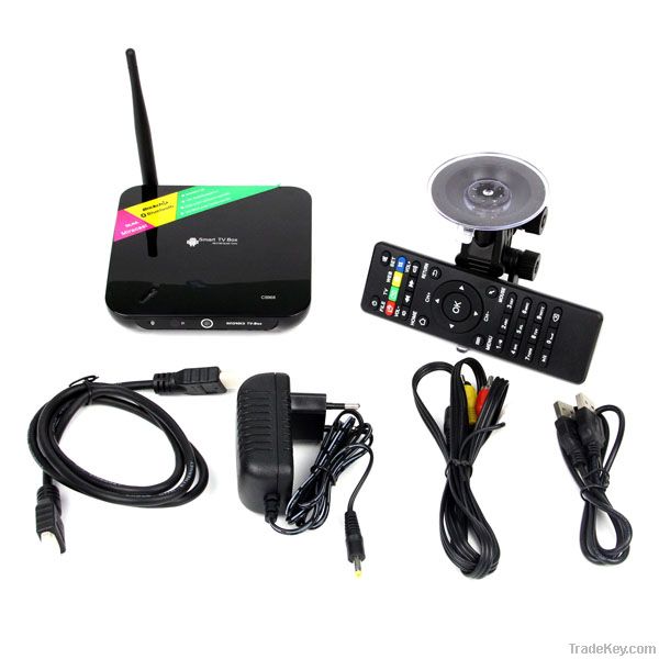 CS968 Quad Core Android TV BOX RK3188 2GB 8GB Android 4.2.2 Bluetooth