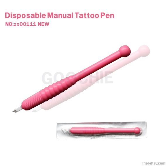 Disposable&permanent makeup Manual Tattoo pen