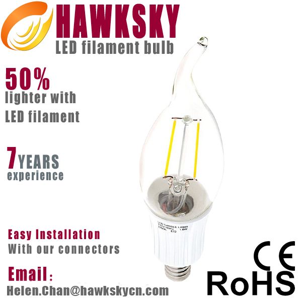 China Factory hot sale classical design China LED filament bulbs supplier