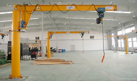 China 0.25~20 t fixed column mounted jib crane manufacturer