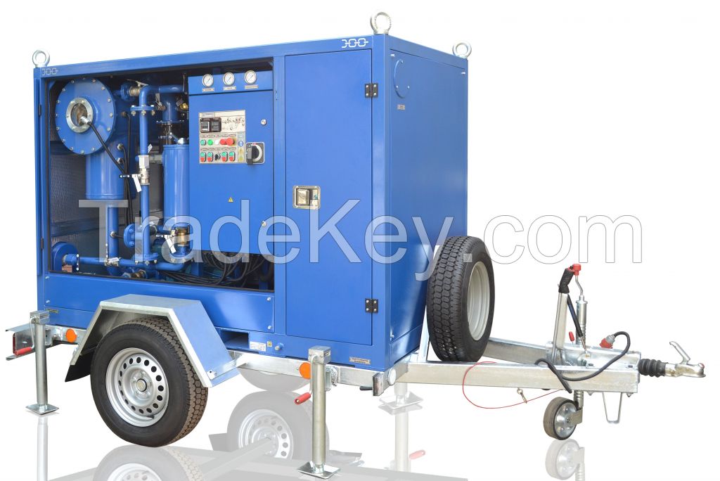 GlobeCore High vacuum transformer oil degassing plant CMM-4/7D