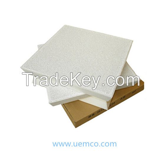 Aluminum casting using alumina ceramic foam filter