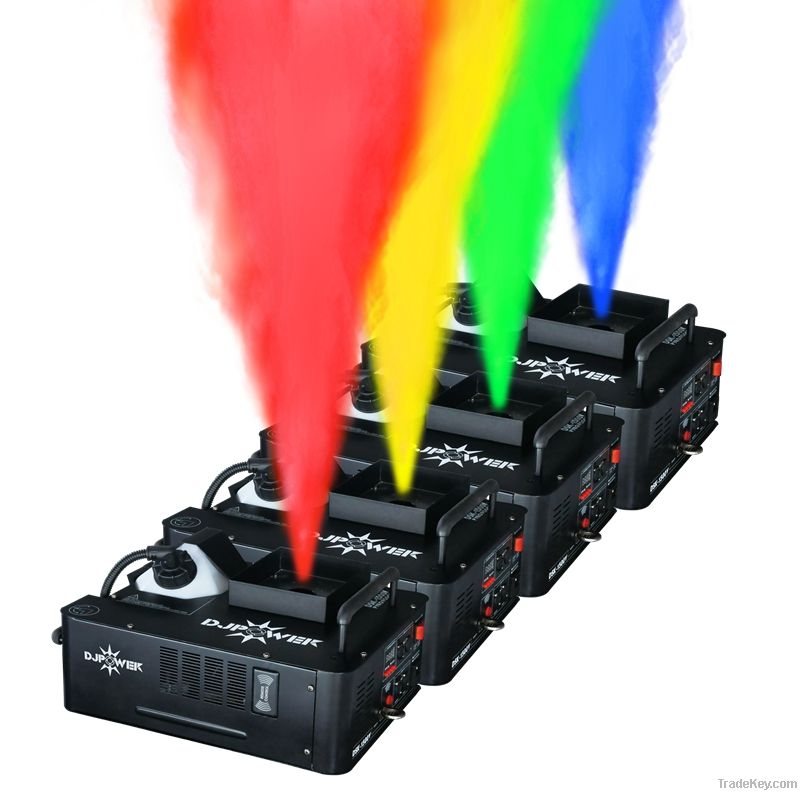1500W  vertical output colorful output fog machine