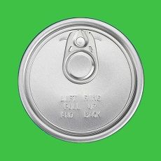 211# 65.4 mm easy open end can lid easy open lid metal cap