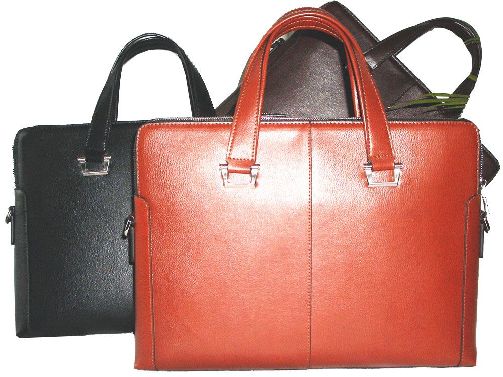 Fashion  Genuine  Leather Man's  Briefcases