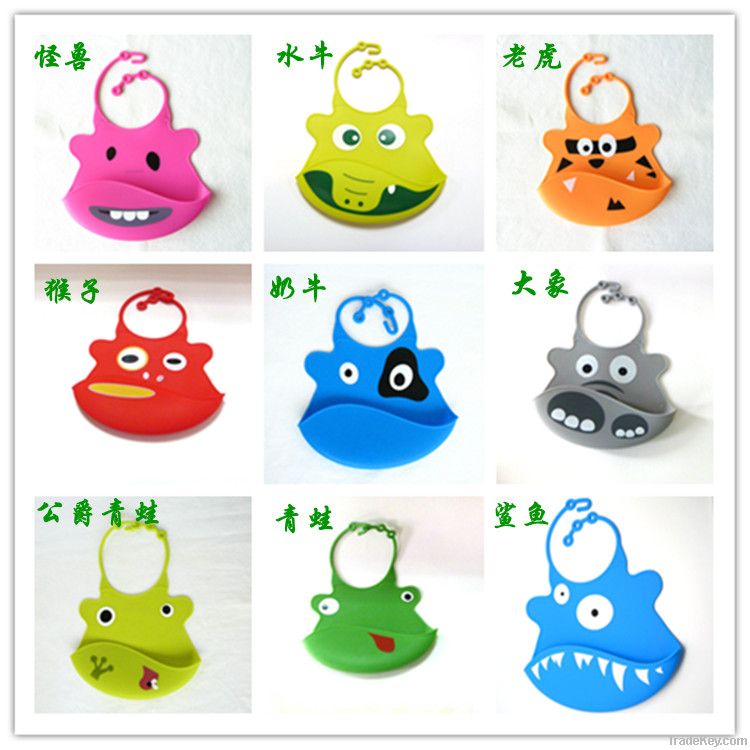 Silicone baby bibs