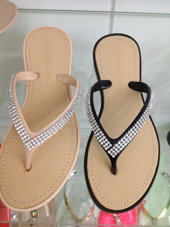 crystal sandals