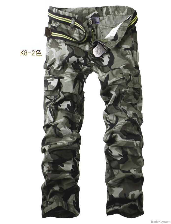 Free shipping!Men camouflage pants Leisure overalls