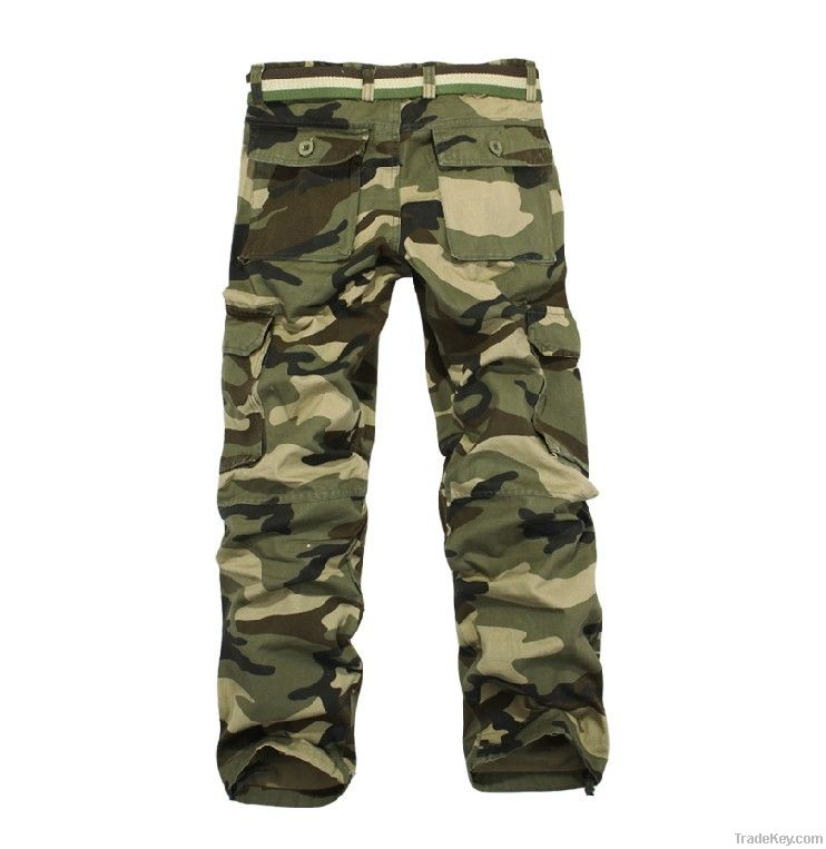 Free shipping!Men camouflage pants Leisure overalls