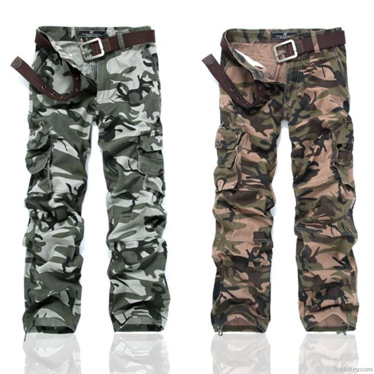 Free shipping!Camouflage pants, men's overalls