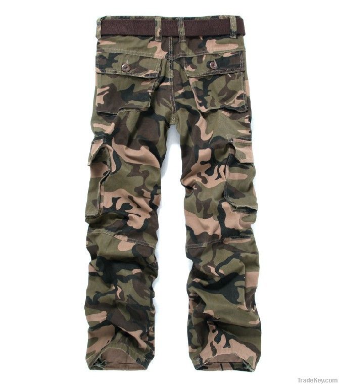 Free shipping!Camouflage pants, men's overalls
