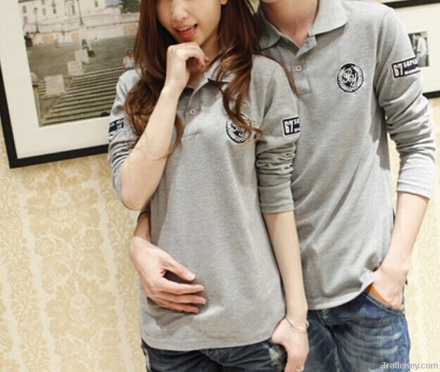 Free shipping! Men and women fashion embroidery long sleeve T-shirt