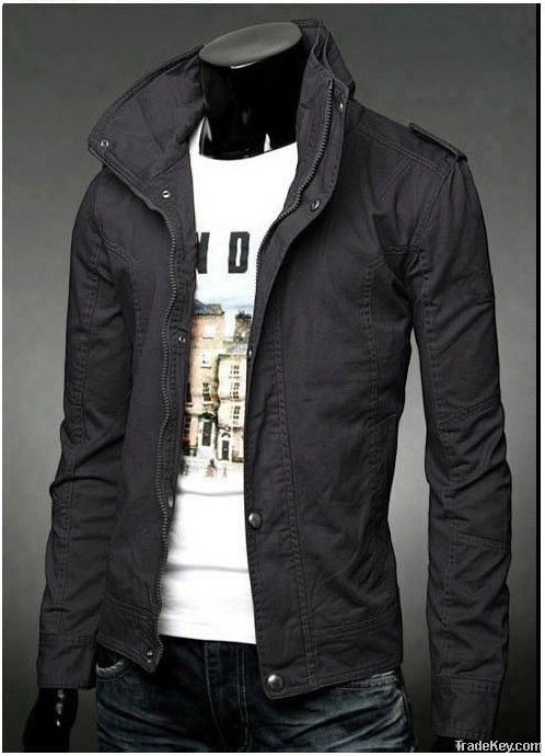 Cultivate one's morality men's boutique cotton jacket